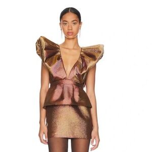 RONNY KOBO CALIN MINI DRESS